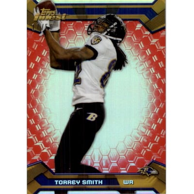 2013 Finest Red Refractors #21 Torrey Smith