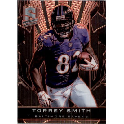 2013 Panini Spectra Embossed Orange #9 Torrey Smith