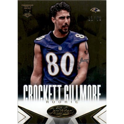 2014 Certified Gold #113 Crockett Gillmore