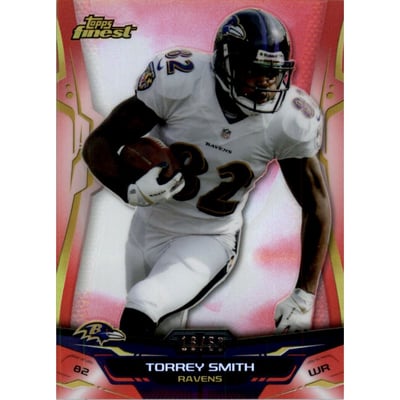 2014 Finest Red Refractors #99 Torrey Smith