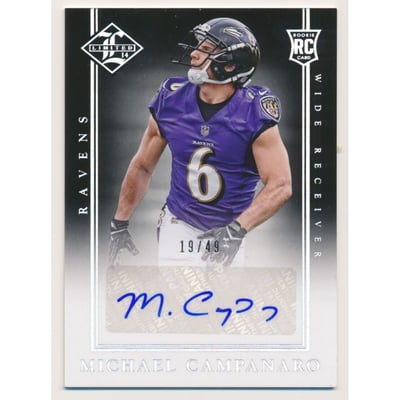 2014 Limited Silver Spotlight #122 Michael Campanaro AU