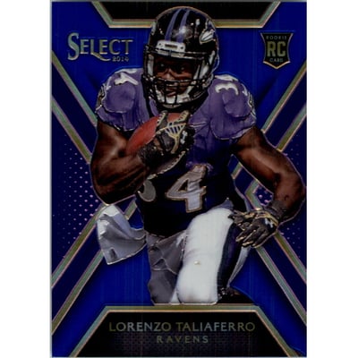 2014 Select Prizm Blue #137 Lorenzo Taliaferro