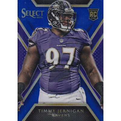 2014 Select Prizm Blue #192 Timmy Jernigan