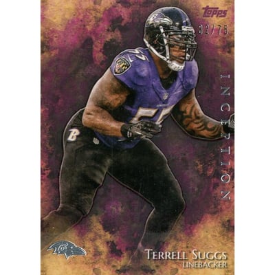 2014 Topps Inception Magenta #44 Terrell Suggs