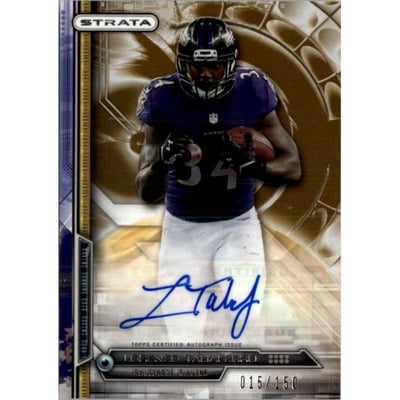 2014 Topps Strata Autographs Bronze #154 Lorenzo Taliaferro