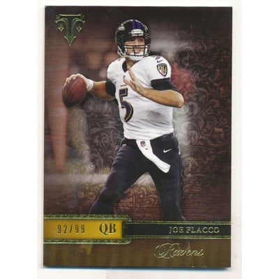2014 Topps Triple Threads Gold #99 Joe Flacco