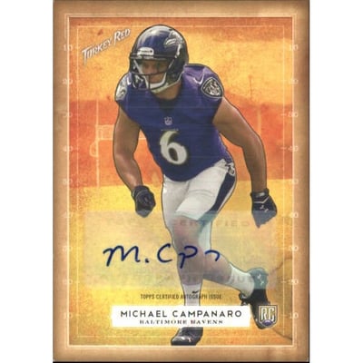 2014 Topps Turkey Red Autographs #8 Michael Campanaro
