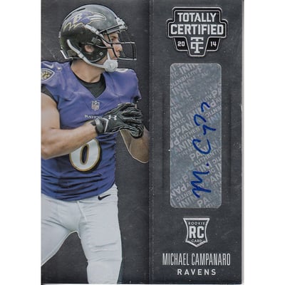 2014 Totally Certified Rookie Signatures #107 Michael Campanaro