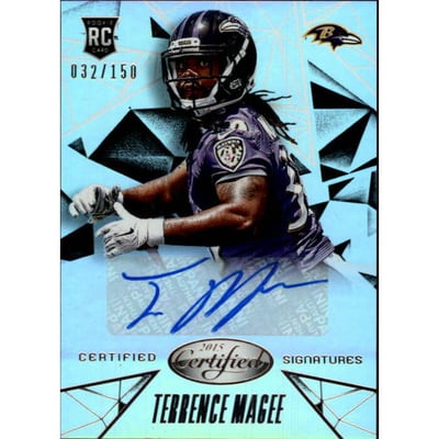 2015 Certified Signatures Mirror Silver #CSTM Terrence Magee/150
