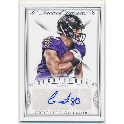 2015 Panini National Treasures Signatures #SIGCG Crockett Gillmore/99
