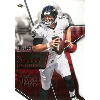 2015 Rookies and Stars Die Cut Stars Red #5 Joe Flacco