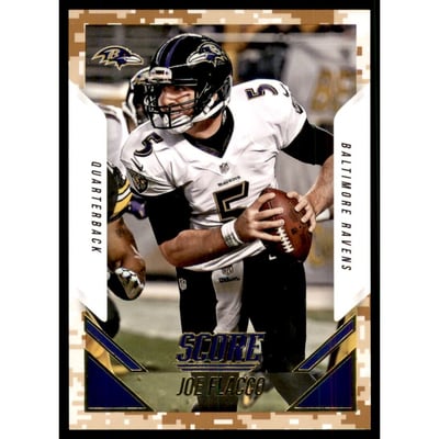 2015 Score Photo Variations Desert Camo #250 Joe Flacco