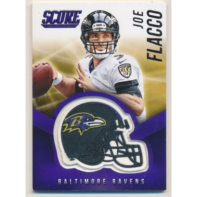 2015 Score Veteran Helmets #6 Joe Flacco