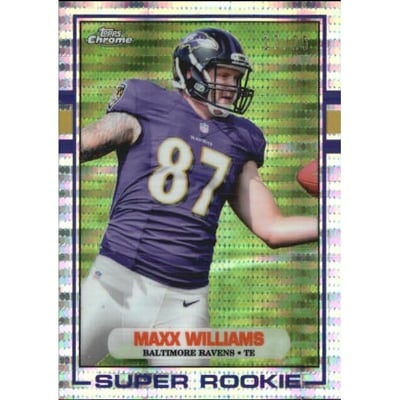 2015 Topps Chrome Mini '89 Pulsar Refractors #T89MW Maxx Williams