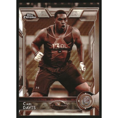 2015 Topps Chrome Sepia Refractors #195 Carl Davis