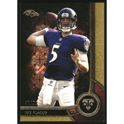 2015 Topps Triple Threads Gold #51 Joe Flacco