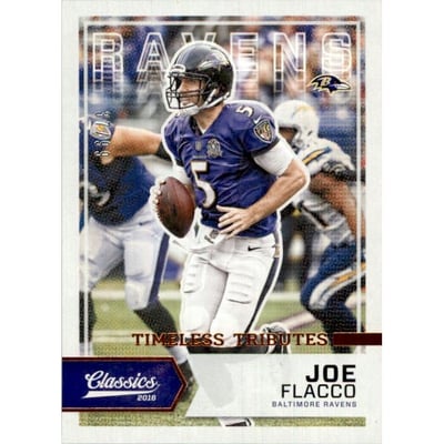 2016 Classics Timeless Tributes Bronze #2 Joe Flacco