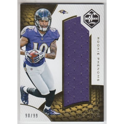 2016 Limited Rookie Phenoms Jerseys #17 Chris Moore