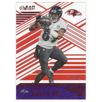 2016 Panini Clear Vision Red #7A Steve Smith Sr.