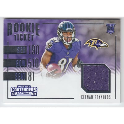 2016 Panini Contenders Rookie Ticket Swatches Variation #20 Jonathan Williams