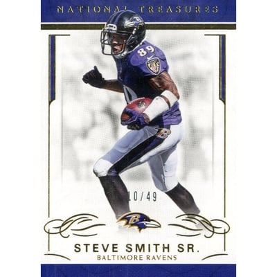 2016 Panini National Treasures Gold #9 Steve Smith