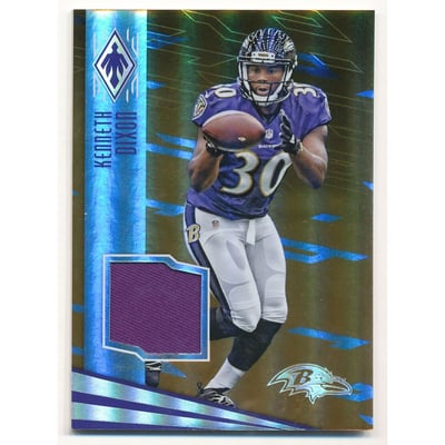2016 Panini Phoenix Rookie Jerseys Orange #RPSMDI Kenneth Dixon