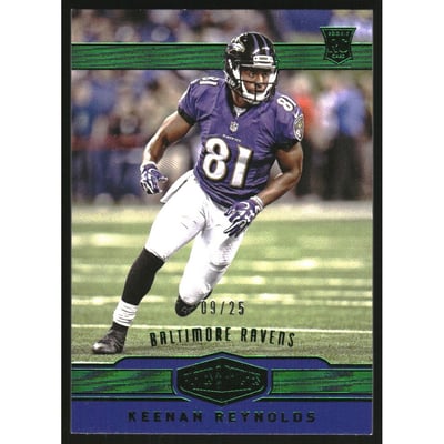 2016 Panini Plates and Patches Green #192 Keenan Reynolds