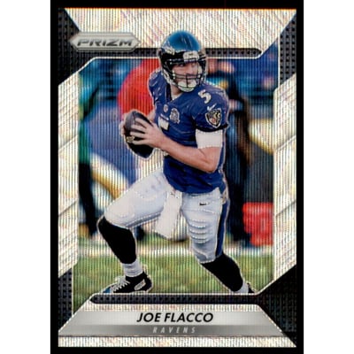 2016 Panini Prizm Prizms Blue Wave #8 Joe Flacco