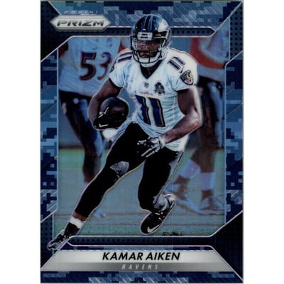 2016 Panini Prizm Prizms Camo #48 Kamar Aiken
