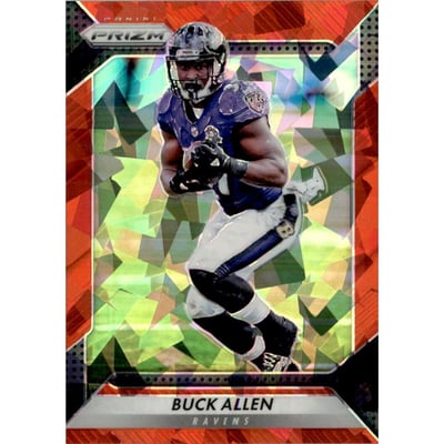 2016 Panini Prizm Prizms Red Crystals #28 Buck Allen