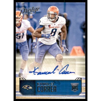 2016 Prestige Rookie Autographs #54 Kamalei Correa
