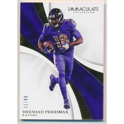 2017 Immaculate Collection #8 Breshad Perriman