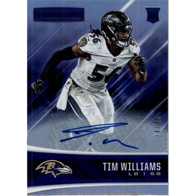 2017 Rookies and Stars Rookies Longevity Signatures Blue #260 Tim Williams