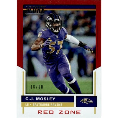 2017 Score Red Zone #127 C.J. Mosley
