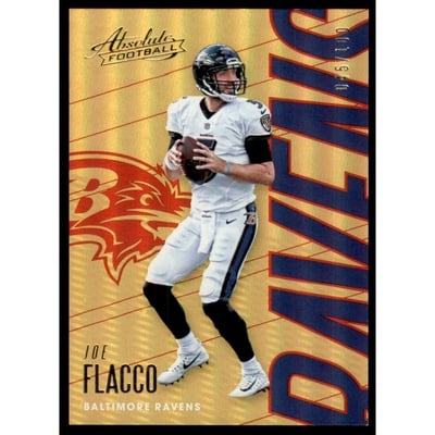 2018 Absolute Spectrum Red #7 Joe Flacco