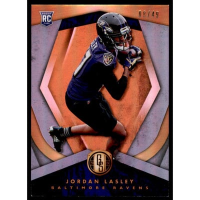 2018 Panini Gold Standard Platinum #189 Jordan Lasley