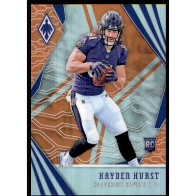 2018 Panini Phoenix Orange #108 Hayden Hurst