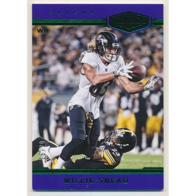 2018 Panini Plates and Patches Green #18 Willie Snead