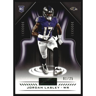 2018 Panini Playbook Green #164 Jordan Lasley