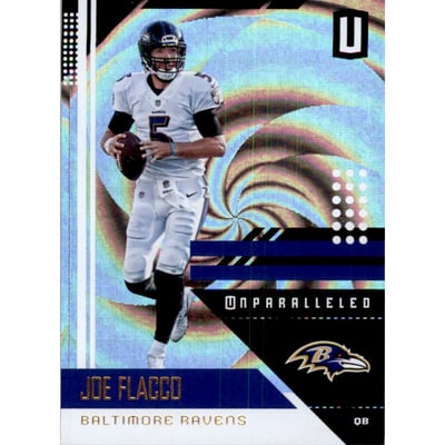 2018 Panini Unparalleled Whirl #14 Joe Flacco
