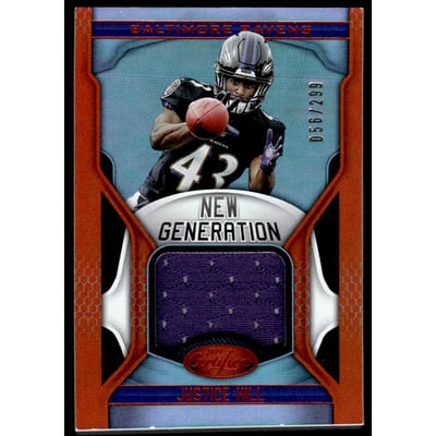2019 Certified New Generation Jerseys Mirror Orange #36 Justice Hill
