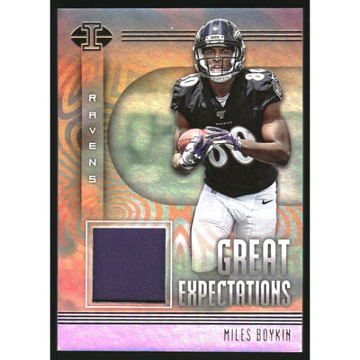2019 Panini Illusions Great Expectations Jerseys #GEMBO Miles Boykin