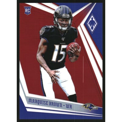 2019 Panini Phoenix Red #107 Marquise Brown