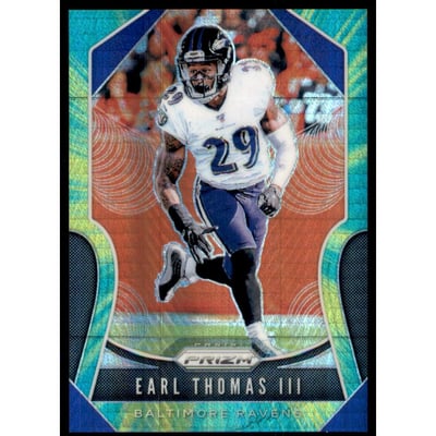 2019 Panini Prizm Prizms Hyper #73 Earl Thomas III