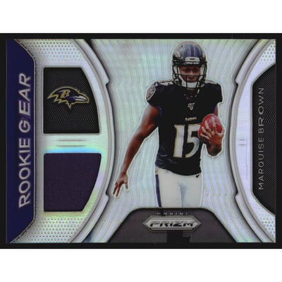 2019 Panini Prizm Rookie Gear #17 Marquise Brown