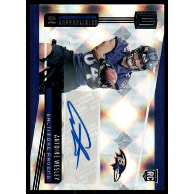 2019 Panini Unparalleled Rookie Autographs #248 Antoine Wesley