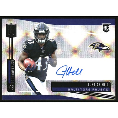 2019 Panini Unparalleled Rookie Autographs #277 Justice Hill