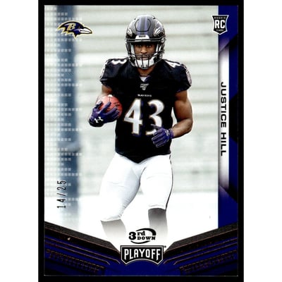 2019 Playoff 3rd Down #230 Justice Hill