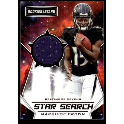 2019 Rookies and Stars Star Search Jerseys #12 Marquise Brown