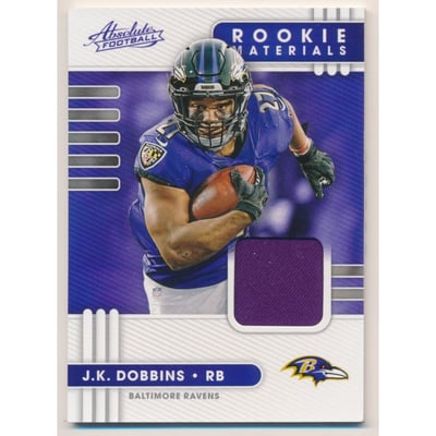 2020 Absolute Absolute Rookie Materials #11 J.K. Dobbins